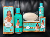 GOLD SKIN CLARIFYING WITH SNAIL SLIME  FAST ACTION 10 Days: Lotion, Serum, Soap. - Afro Body Glow
